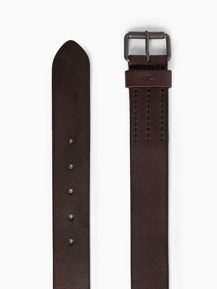AllSaints Brown Dunston Belt - Image 2 of 3