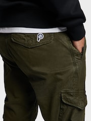 Penfield Green Bear 100% Cotton Cargo Trousers - Image 5 of 7