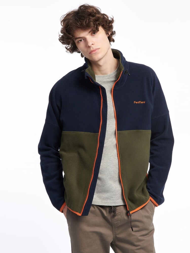 Penfield Green Polar Colour Block Fleece - Image 1 of 7