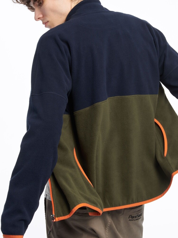 Penfield Green Polar Colour Block Fleece - Image 2 of 7