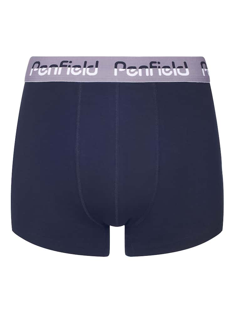 Penfield Black Script Split Boxers 3 Pack - Image 2 of 3 Penfield Black Script Split Boxers 3 Pack - Image 2 of 3