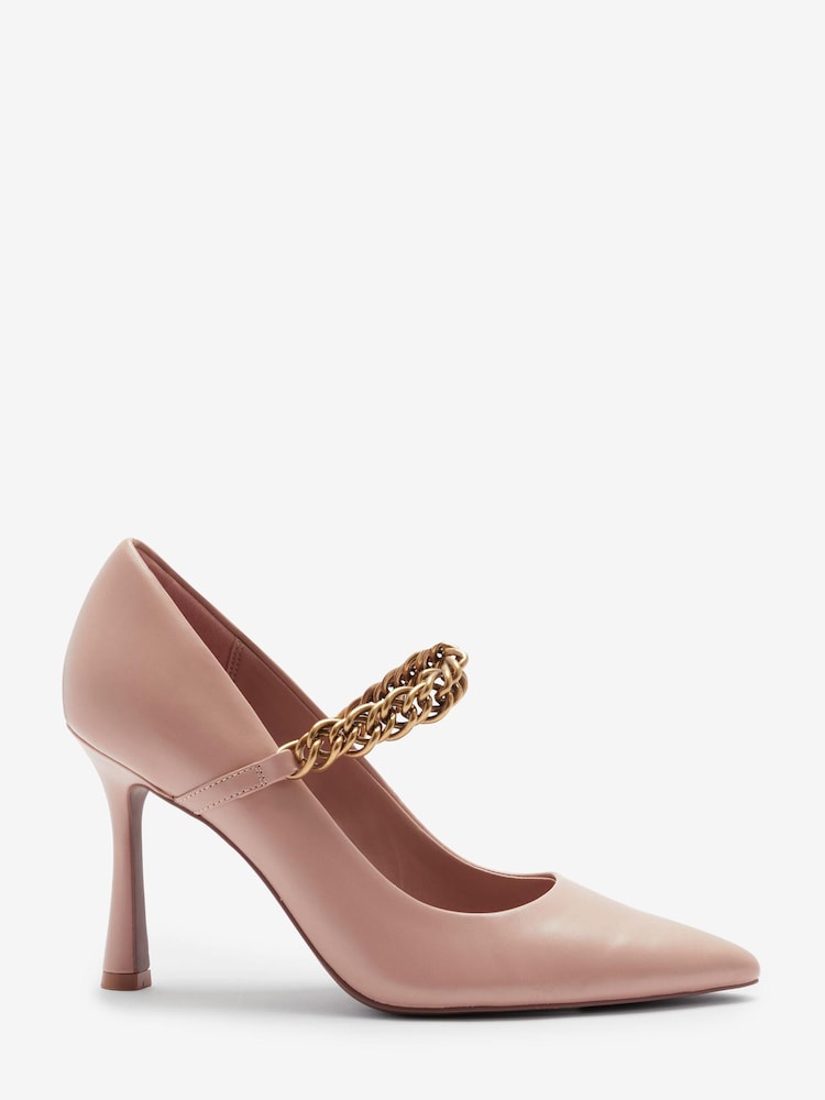 Nude Forever Comfort® Chain Pointed Court Shoes - Image 2 of 5