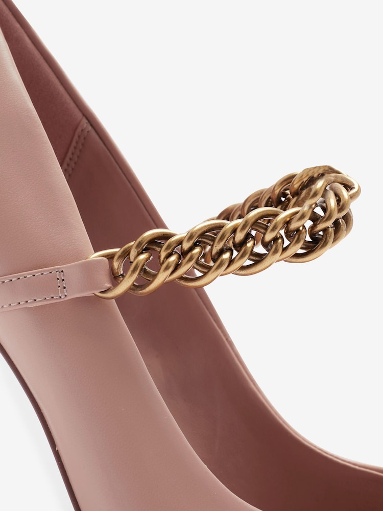Nude Forever Comfort® Chain Pointed Court Shoes - Image 5 of 5