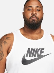 Nike White 100% Cotton Sportswear Vest - Image 7 of 10