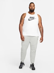 Nike White 100% Cotton Sportswear Vest - Image 8 of 10