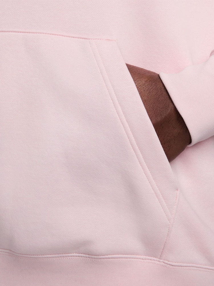 Nike Pink Foam Club Pullover Hoodie - Image 10 of 12