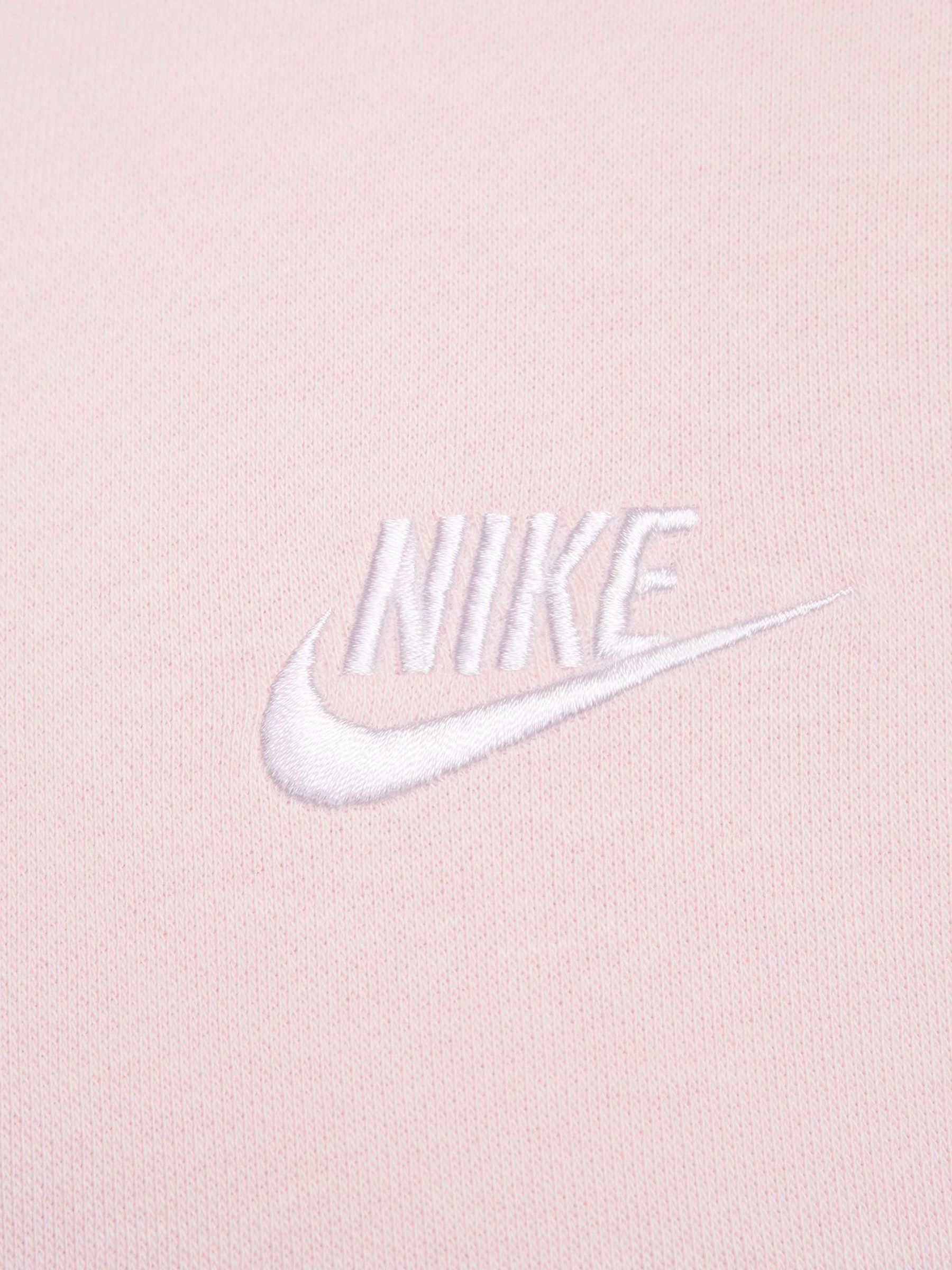 Buy Nike Pink Foam Club Pullover Hoodie from Next Luxembourg