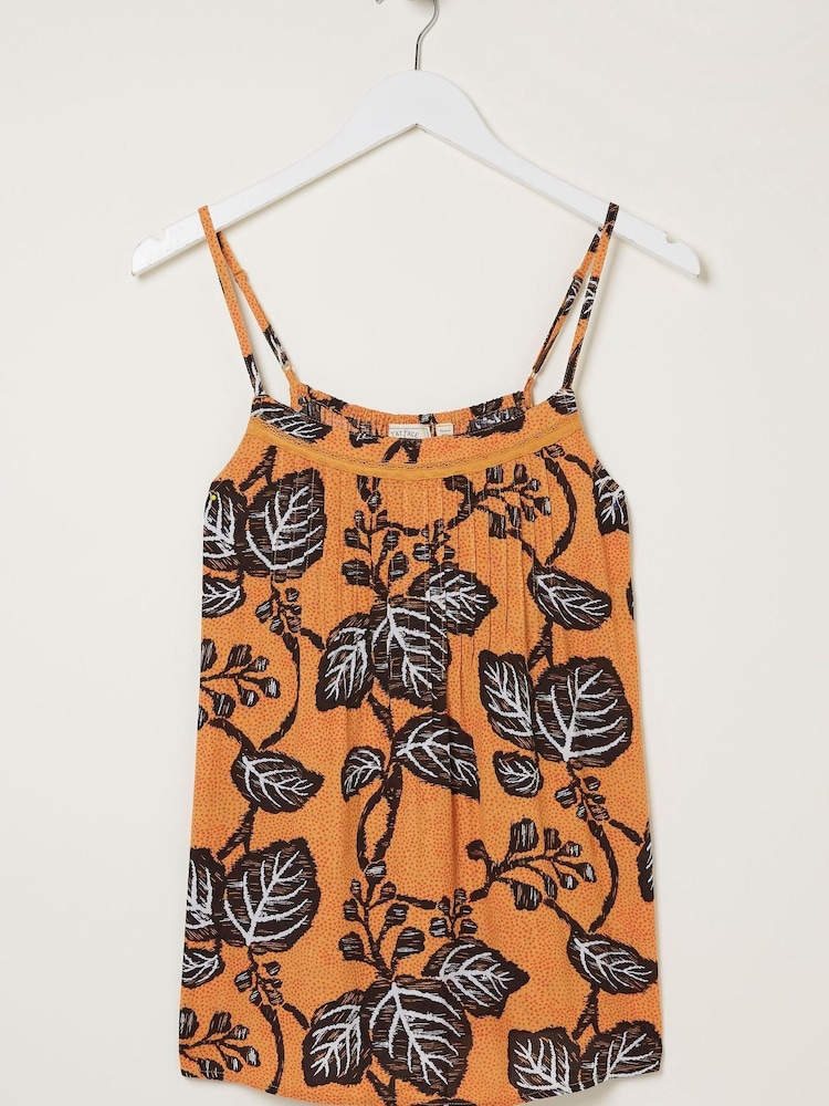FatFace Yellow Sian Vine Floral Cami - Image 4 of 4 FatFace Yellow Sian Vine Floral Cami - Image 4 of 4