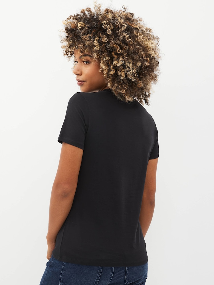 BOSS Black Logo Print 100% Cotton T-Shirt - Image 2 of 4