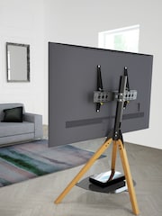 AVF Brown Hoxton Tripod 1000 TV Stand - Image 2 of 6