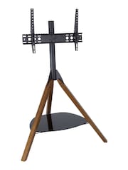 AVF Brown Hoxton Tripod 1000 TV Stand - Image 3 of 6