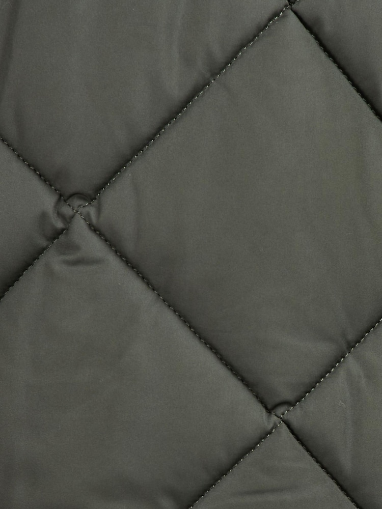 Barbour® International Green Quilted Merchant Jacket - Image 9 of 9