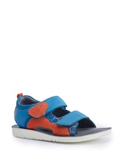 Start Rite Blue Beachball Leather Riptape Sandals - Image 2 of 4
