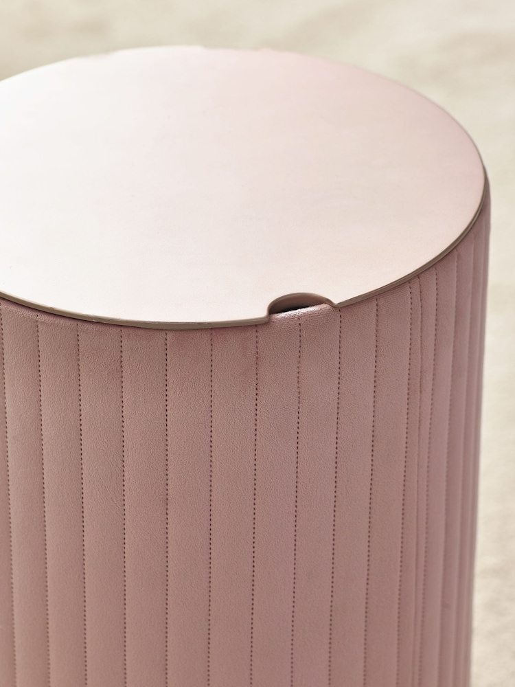 Stella Velvet Laundry Hamper - Image 9 of 10