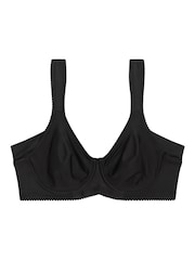 Miss Mary of Sweden Black Stay Fresh Underwired Bra - Image 4 of 4