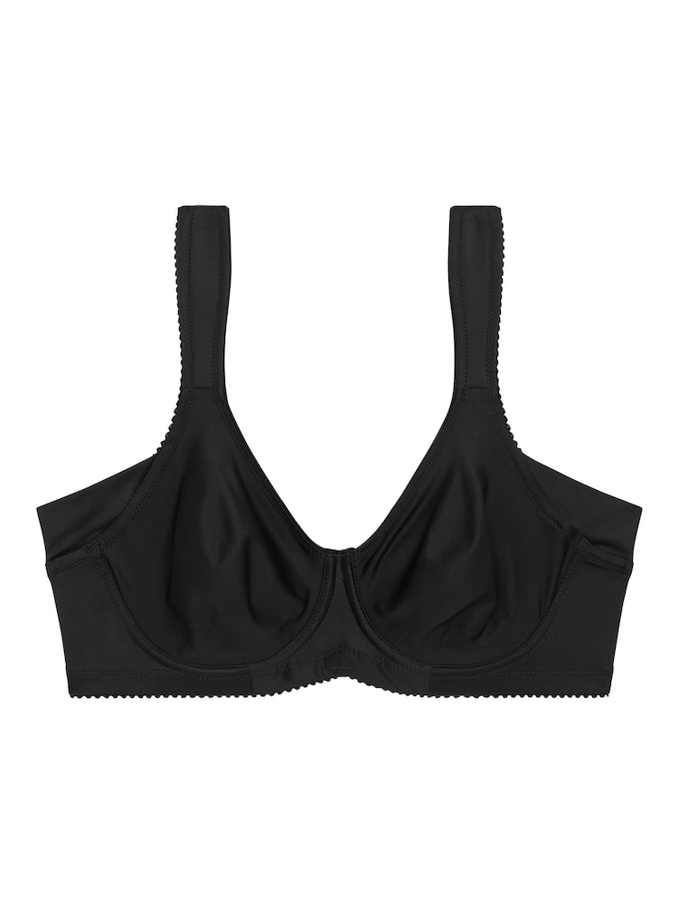 Miss Mary of Sweden Black Stay Fresh Underwired Bra - Image 4 of 4