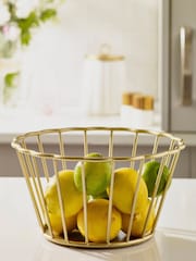 Gold Valencia Fruit Bowl - Image 1 of 3