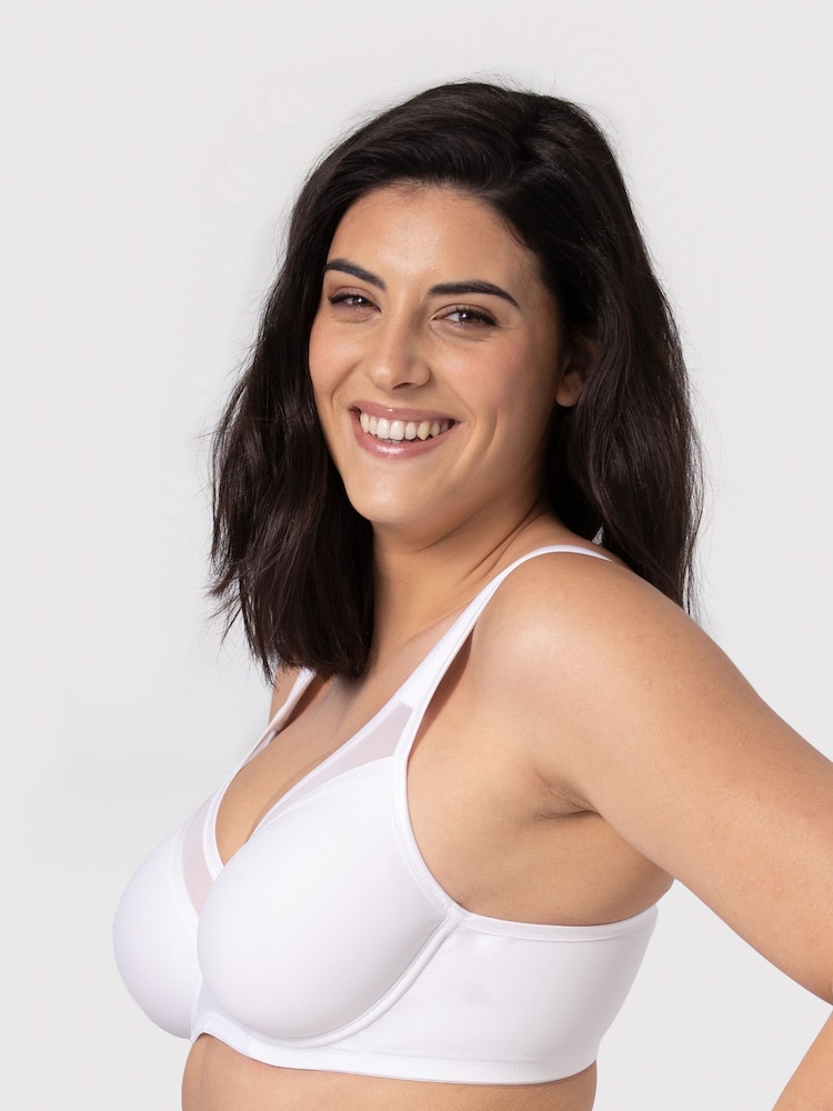 Miss Mary of Sweden White Sweet Senses Underwire T-Shirt Bra - Image 3 of 3 Miss Mary of Sweden White Sweet Senses Underwire T-Shirt Bra - Image 3 of 3