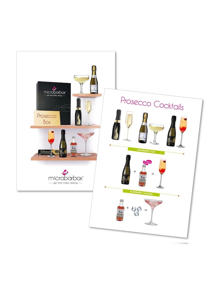 MicroBarBox Prosecco Gift Set with EG Raspberry And Chocolates - Image 4 of 4