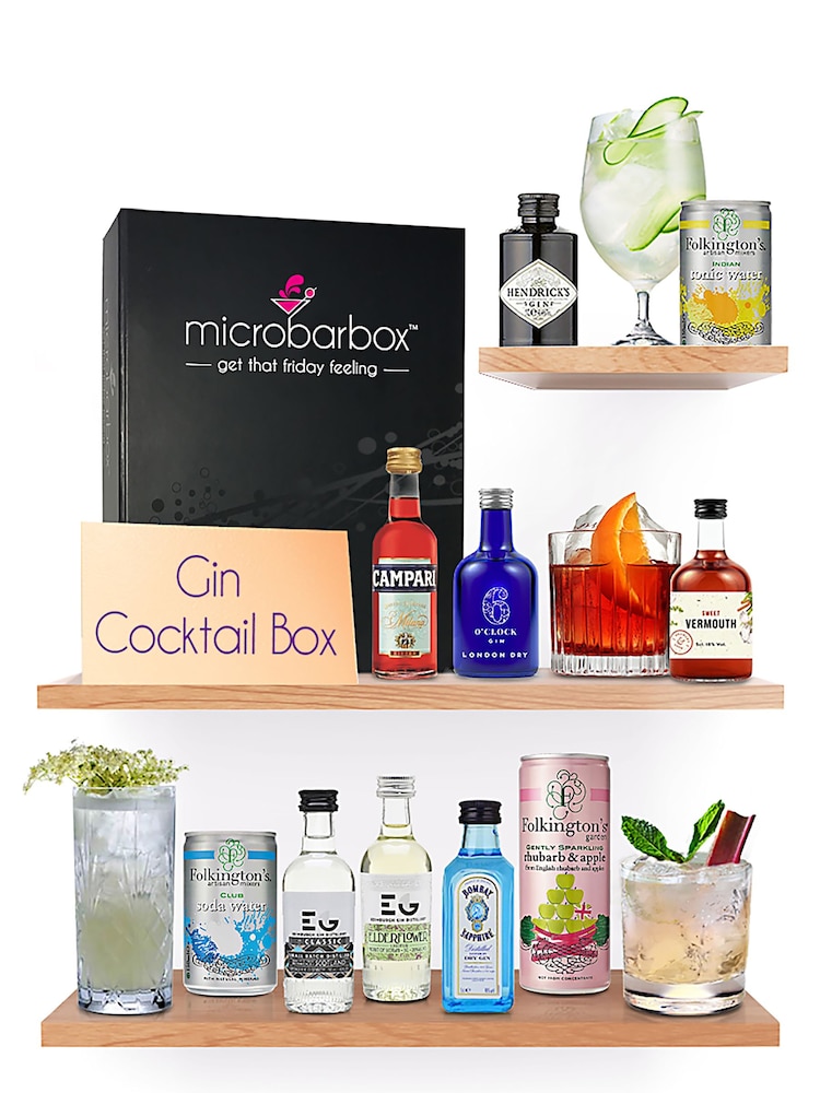 MicroBarBox Gin Cocktail Gift Set - Image 1 of 4