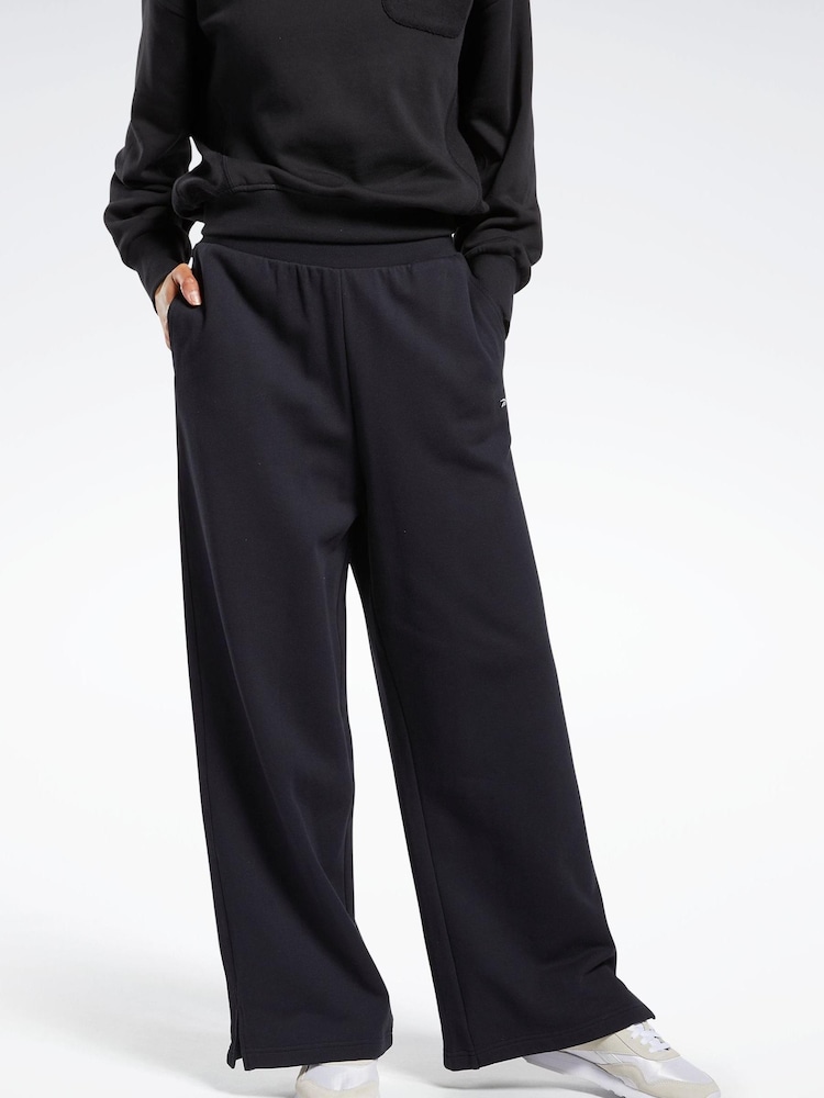 Reebok Black Classics Wide-Leg Joggers - Image 1 of 7