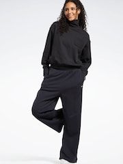 Reebok Black Classics Wide-Leg Joggers - Image 3 of 7