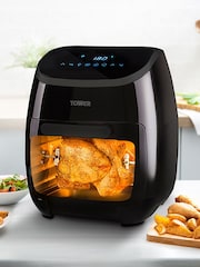 Tower Black Vortx 11L Air Fryer Oven - Image 1 of 8