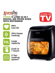 Tower Black Vortx 11L Air Fryer Oven - Image 2 of 8