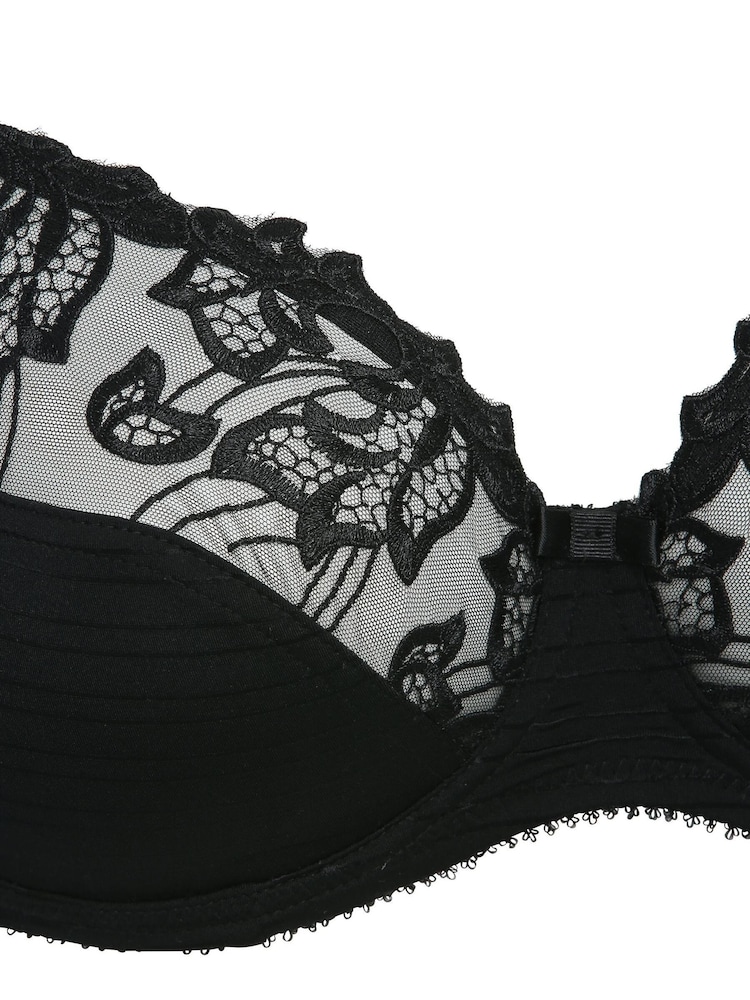 Anya Madsen Black Louise Lace Underwire Non Padded Bra - Image 4 of 4