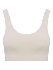 Anya Madsen Nude Bonded Crop Top - Image 2 of 3