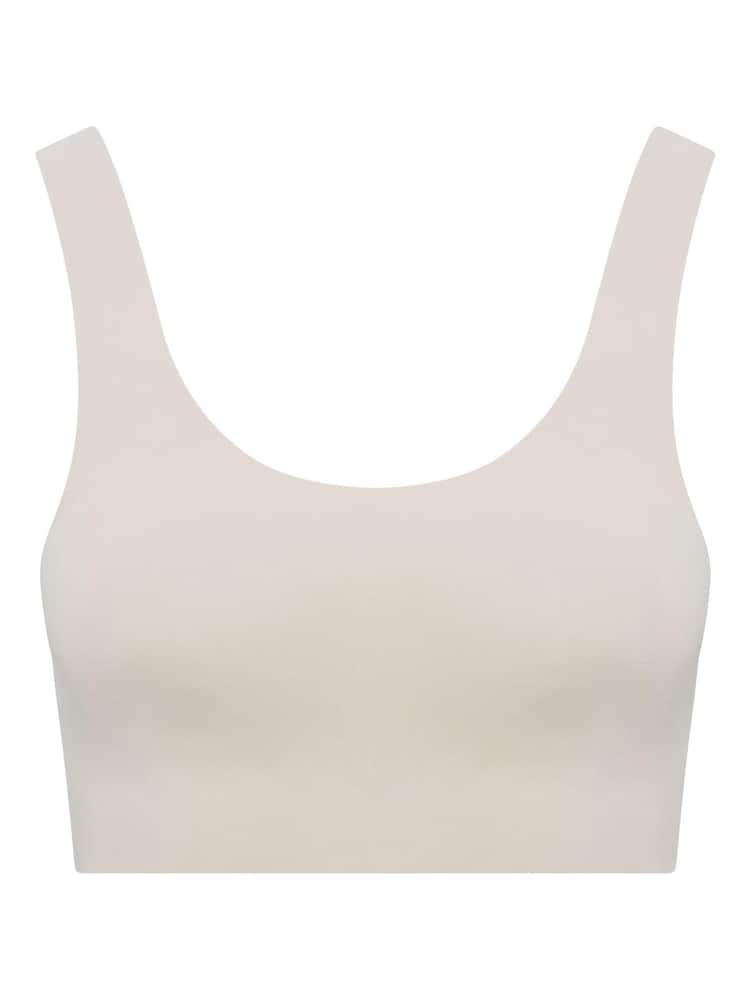Anya Madsen Nude Bonded Crop Top - Image 2 of 3 Anya Madsen Nude Bonded Crop Top - Image 2 of 3