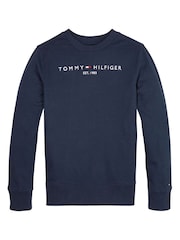 Azul - Sudadera básica de Tommy Hilfiger - Imagen 1 de 2