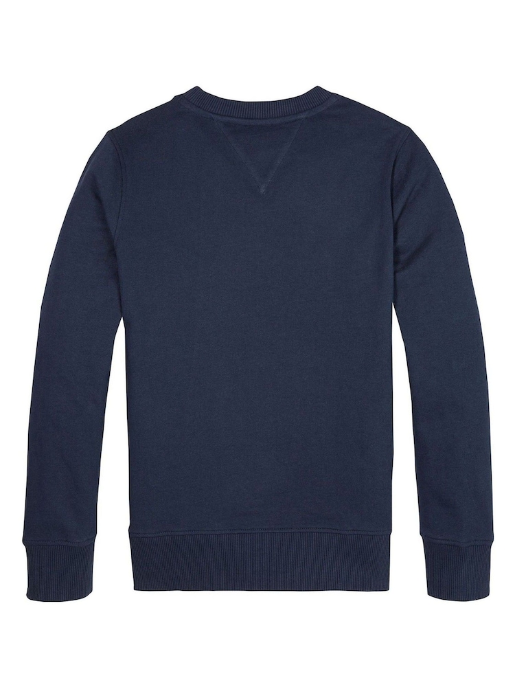 Azul - Sudadera básica de Tommy Hilfiger - Imagen 2 de 2