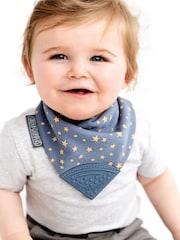 Cheeky Chompers Baby Teething Dribble 100% Cotton Bibs 3 Pack - Image 5 of 9