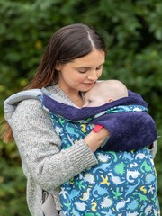 Cheeky Chompers Travel 100% Cotton Baby Blanket - Image 5 of 9