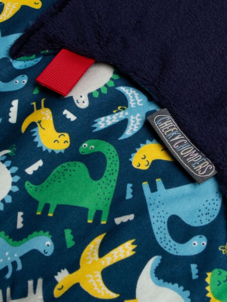 Cheeky Chompers Travel 100% Cotton Baby Blanket - Image 9 of 9