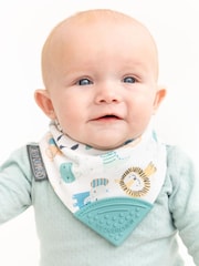 Cheeky Chompers Teething Baby 100% Cotton Gift Bundle - Image 3 of 9