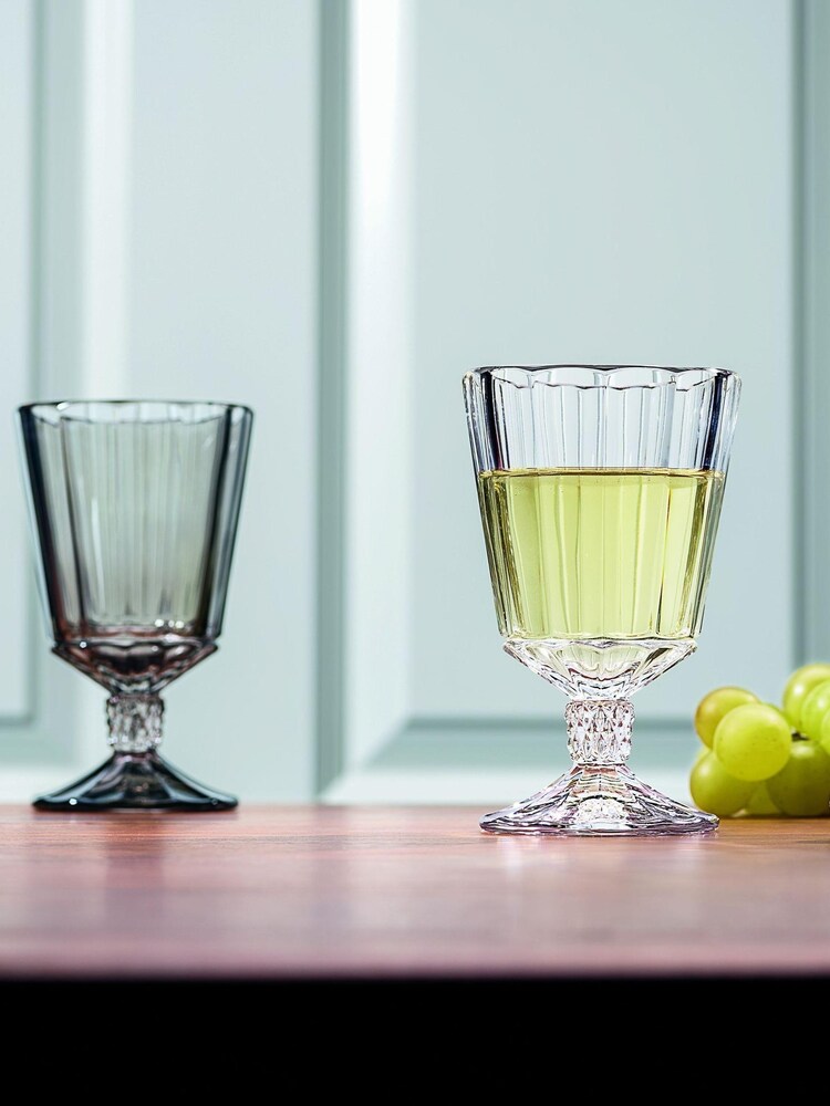Villeroy & Boch 4 Piece Clear Opéra White Wine Goblets - Image 1 of 2