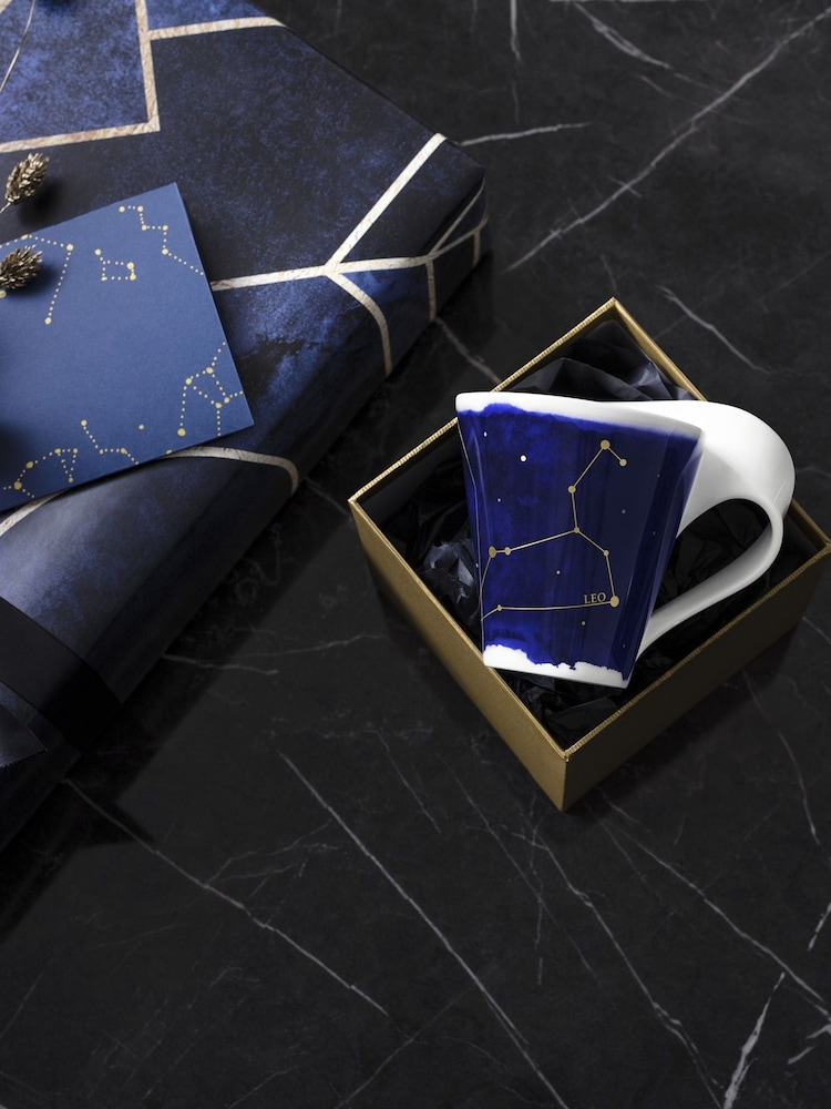 Villeroy & Boch Blue Stylish Mug with Leo Zodiac Sign - Image 3 of 3