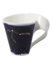Villeroy & Boch Blue Stylish Mug with Aquarius Zodiac Sign - Image 3 of 3