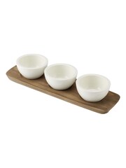 Villeroy & Boch 3 Piece Brown Dips And Sauces Set - Image 3 of 3
