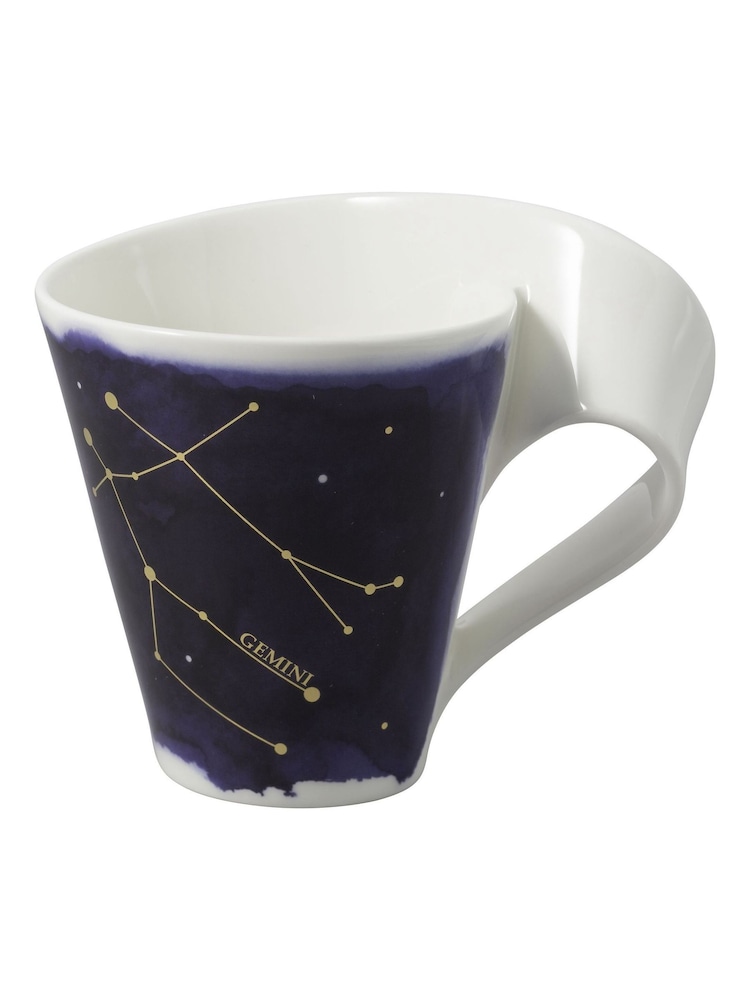 Villeroy & Boch Blue Stylish Mug with Gemini Zodiac Sign - Image 3 of 3