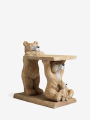 Natural Bear Side Table - Image 3 of 6