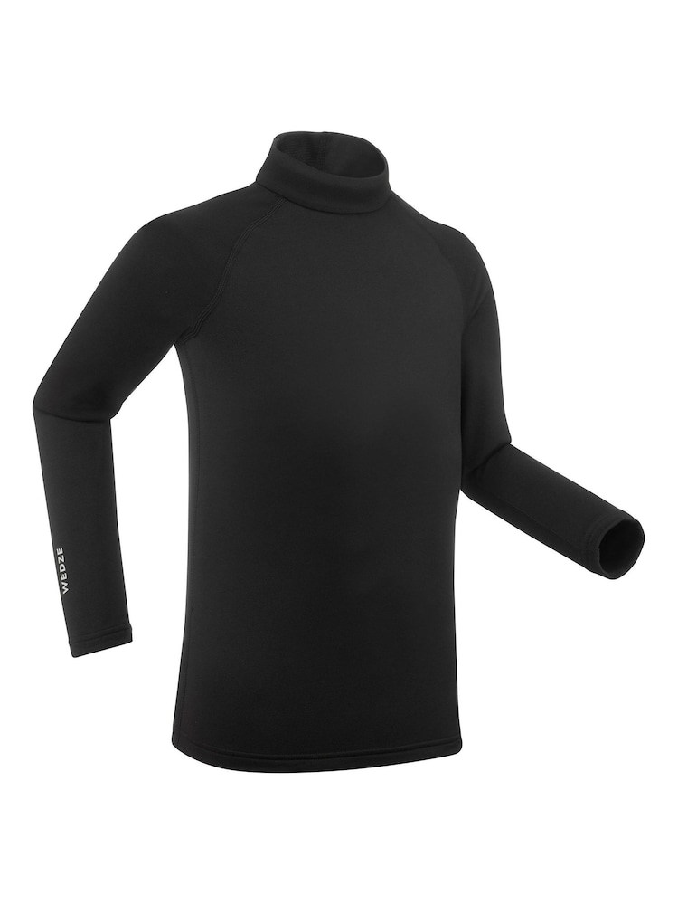 Decathlon Kids Ski Base Layer Black Top - Image 8 of 8