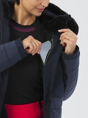 Decathlon Blue Ski Mid Length Jacket - Image 6 of 11