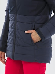 Decathlon Blue Ski Mid Length Jacket - Image 9 of 11