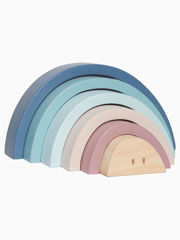 MORI Sustainable Wooden Rainbow Stacker - Image 1 of 4