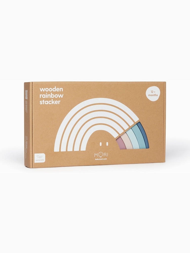 MORI Sustainable Wooden Rainbow Stacker - Image 2 of 4