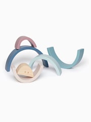 MORI Sustainable Wooden Rainbow Stacker - Image 3 of 4