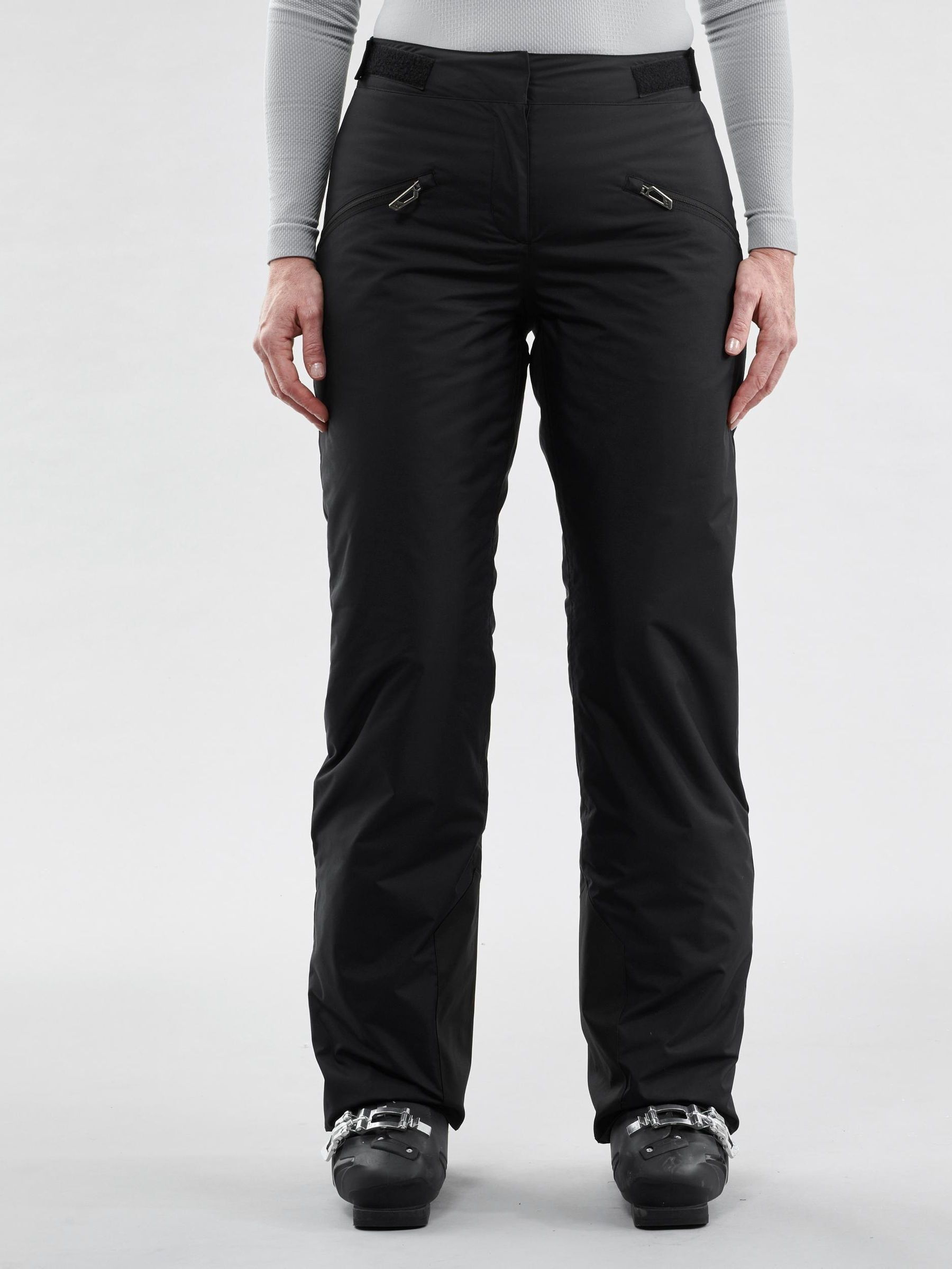 Warm black trousers cheap